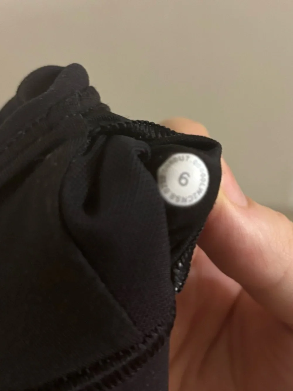 lululemon athletica Black High Neck Sports Bra